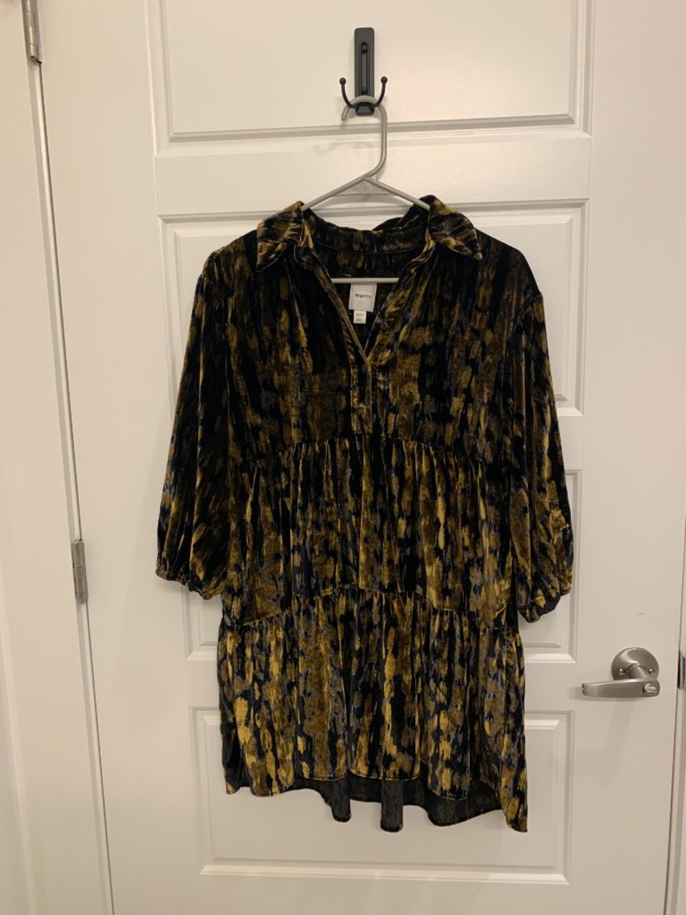 Anthropologie Maeve Bettina Tiered Shirt Dress - Picture 4 of 8